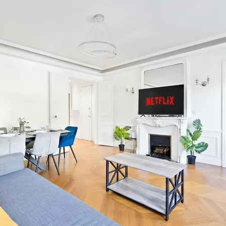 Appartamento Arc De Triomphe Luxurious 3 Bedroom With Netflix Parigi